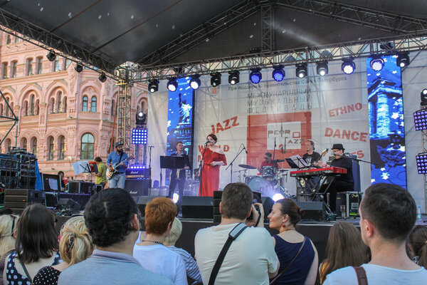 Concert in the street.