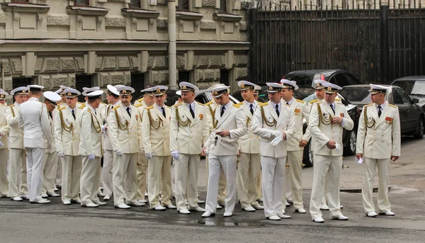 Gruppe von Matrosen. — Stockfoto