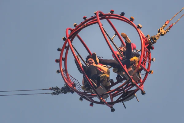 Niñas en el aire . —  Fotos de Stock