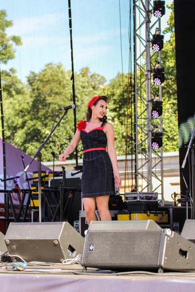 Para bailar en el escenario . — Foto de Stock