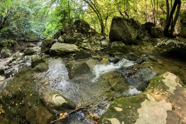 Grand Canyon Crimeia Monte Peri — Fotografia de Stock