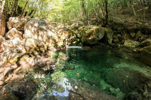 Grand Crimean Canyon Mount Peri — Stock Photo, Image