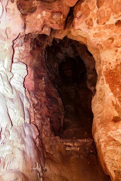 Visita Caverna Mamute Cordilheira Chatyr Dag Crimeia — Fotografia de Stock