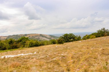 Kırım 'daki Chatyr-Dag dağı..