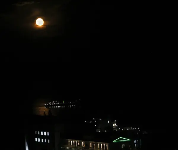 Южная Ночь Отеле Моря — стоковое фото