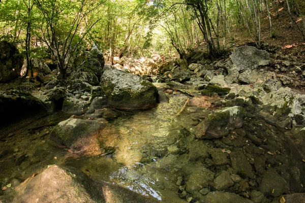 Nagy Krími Kanyon Peri Hegyen — Stock Fotó