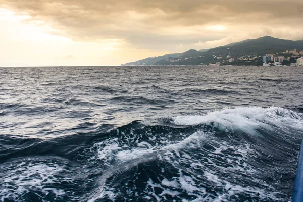 Viagem Barco Yalta Para Gurzuf — Fotografia de Stock