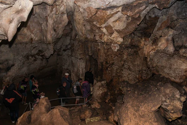 Chatyr Dag Krim September 2020 Besök Grottan Chatyr Dag Krims — Stockfoto