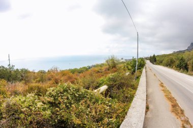 Kırım Güney Sahil Otoyolu Türleri, Yalta Sivastopol.