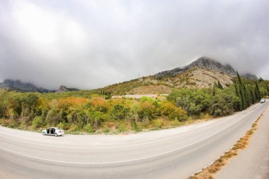 Kırım Güney Sahil Otoyolu Türleri, Yalta Sivastopol.
