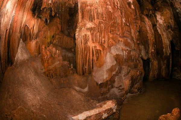 Visita Caverna Mamute Cordilheira Chatyr Dag Crimeia — Fotografia de Stock