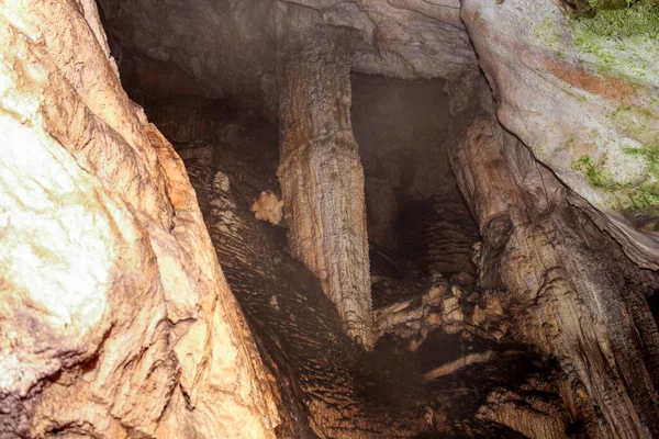 Bezoek Aan Mammoetgrot Het Chatyr Dag Gebergte Van Krim — Stockfoto