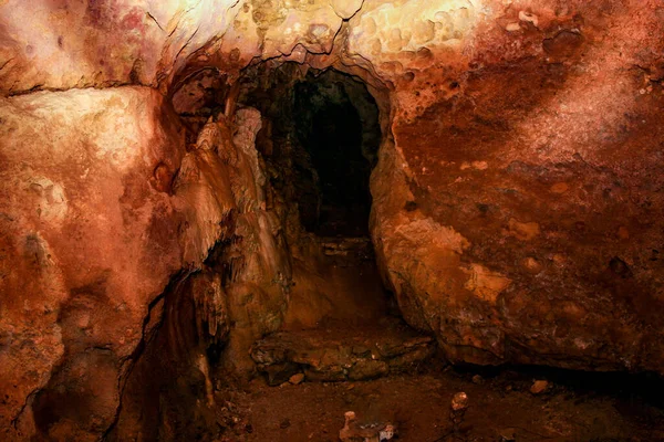 Visita Caverna Mamute Cordilheira Chatyr Dag Crimeia — Fotografia de Stock