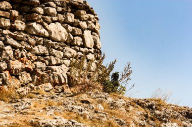 Ai-Petri Dağı 'nın tepesi ve çevresi..