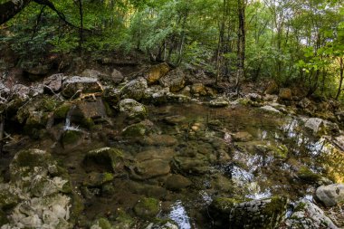 Ai-Peri Dağı 'ndaki Büyük Kırım Kanyonu.