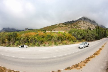 Kırım Güney Sahil Otoyolu Türleri, Yalta Sivastopol.