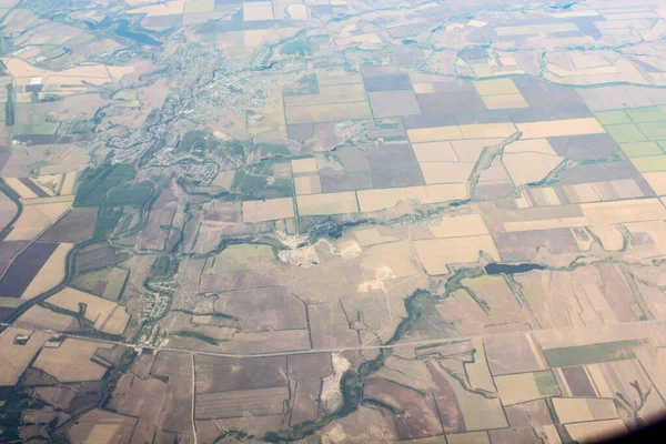 Voo Avião Voo São Petersburgo Simferopol — Fotografia de Stock