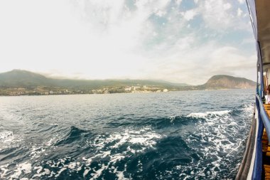 Yalta 'dan Gurzuf' a tekne gezisi..