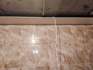 Tadilat çalışmaları, montaj ve askıya alınmış tavan..