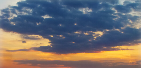 Evening clouds