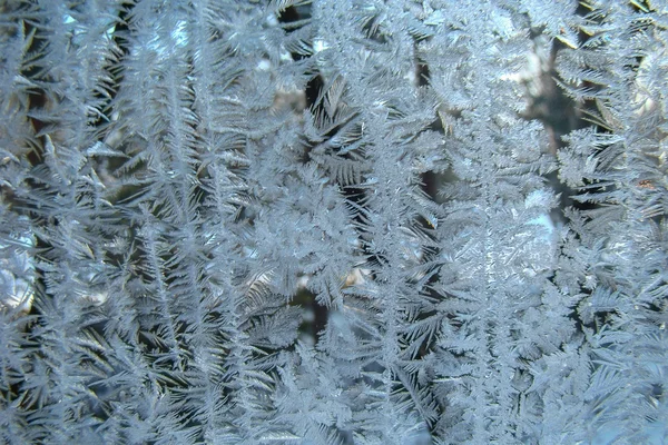 Естественный ледяной узор — стоковое фото