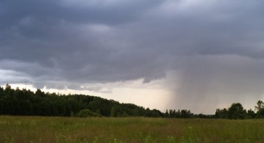 Yaklaşan fırtına bulutu