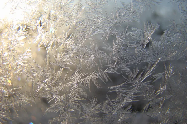 Pattern on glass — Stockfoto