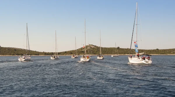 Σκάφη χωρίς πανιά — Φωτογραφία Αρχείου