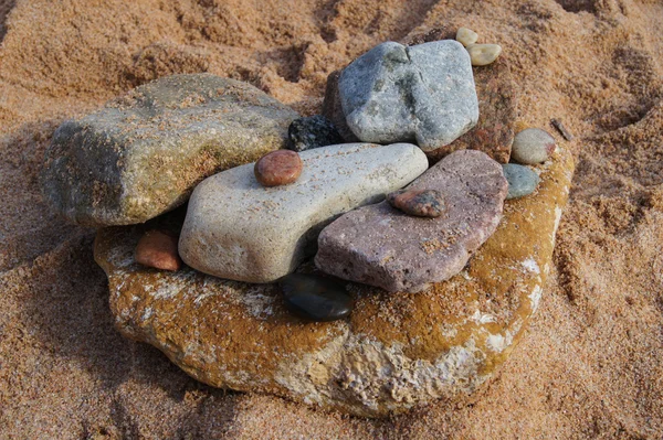 Pilha na areia — Fotografia de Stock