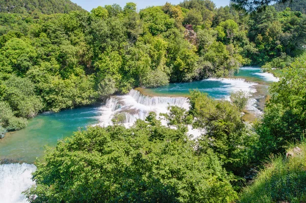 Waldfluss — Stockfoto