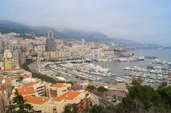 Бухта Монако — стокове фото