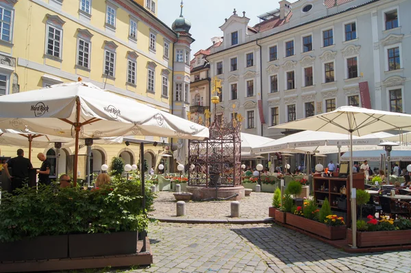 Café auf dem Gelände — Stockfoto