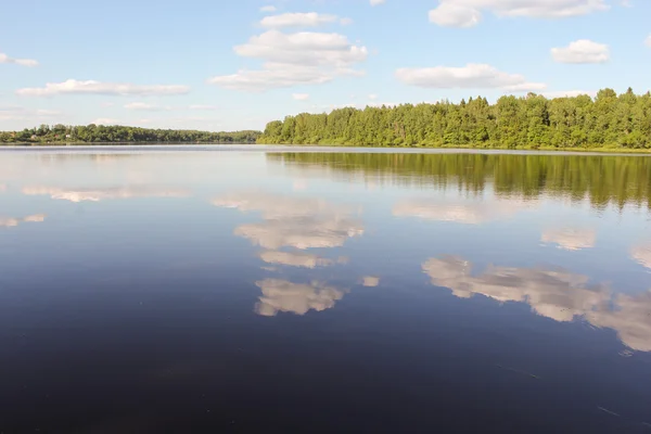 Reflection of clouds — Stock Photo, Image