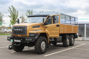 CNG 'de çalışan güncellenmiş Ural kamyonu