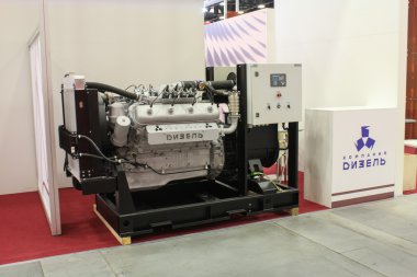 Görülmeye değer parça dizel motoru.