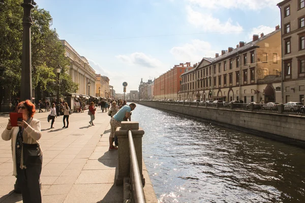 Griboyedov kanal dolgu. — Stok fotoğraf