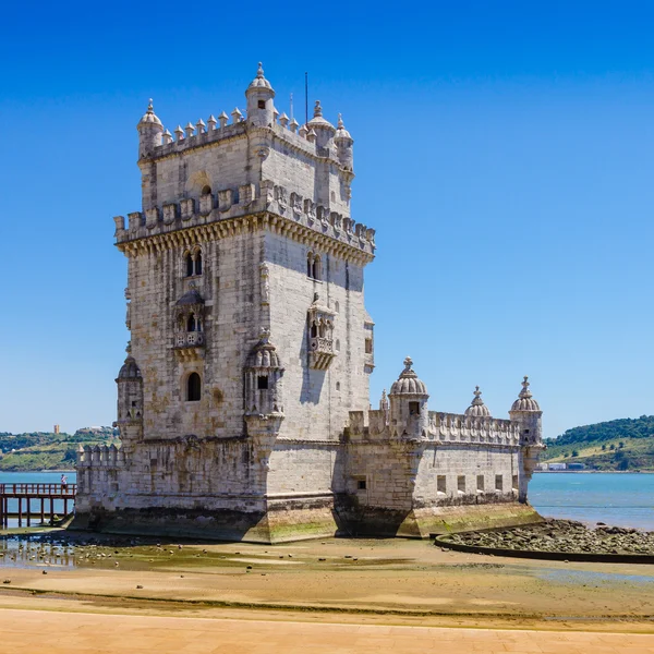 Torre Belem en Lisboa, Portugal. —  Fotos de Stock