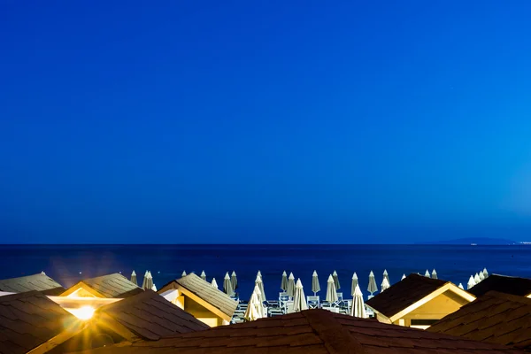 Paseo marítimo de Follonica en verano — Foto de Stock