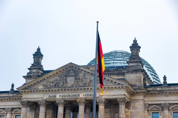 Bundestag Szövetségi Diéta Német Szövetségi Parlament Található Berlin Németország — Stock Fotó