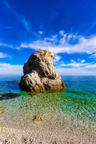 Beach Sansone Considered One Most Beautiful Beaches Elba Island Italy — Stock Photo, Image