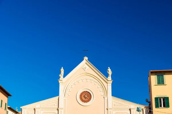 Nativita Beata Vergine Maria Födelsekyrkan Jungfru Maria Kyrkan Sommar Portoferraio — Stockfoto