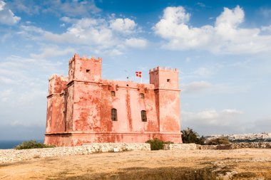 St. Agatha'nın kule batının Malta Şövalyeleri birincil stronghold yapıldı.