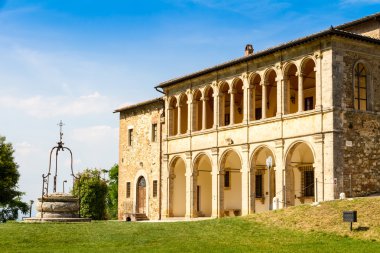Papaz evi, Kilisesi, San Montepulciano, Toskana dışında bulunan Biagio,