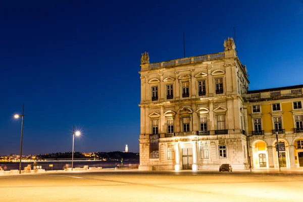 Náměstí Praca do Comercio (Commerce náměstí) v Lisabonu — Stock fotografie