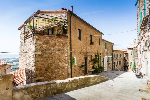 Campiglia Marittima is a comune (municipality) in the Italian re — Stock Photo, Image