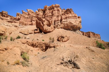 Kazakistan'ın Çarın Kanyonu