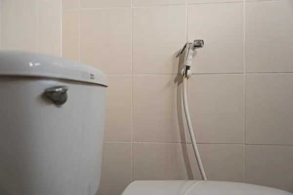 Bidet Servizi igienici Spray acqua — Foto Stock