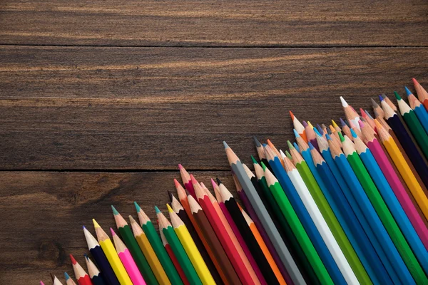 Many color pencils for background — Stock Photo, Image