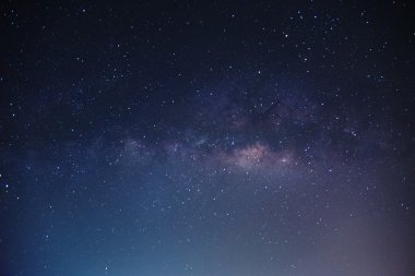 Samanyolu, uzun pozlama fotoğraf