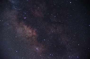 Samanyolu, uzun pozlama fotoğraf